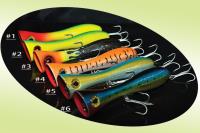 Ocean fishing Popper with VMC hooks 