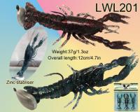 Osprey softbaits. Softbaits Lobster with saddle for  jerkbait 