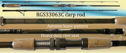 Osprey 3 sections Carp rods. High carbon spinning carp rods