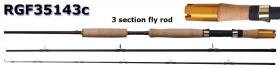 Osprey high carbon fly rods. Fly rods with fighting end butt. Fly rods from #6~#10
